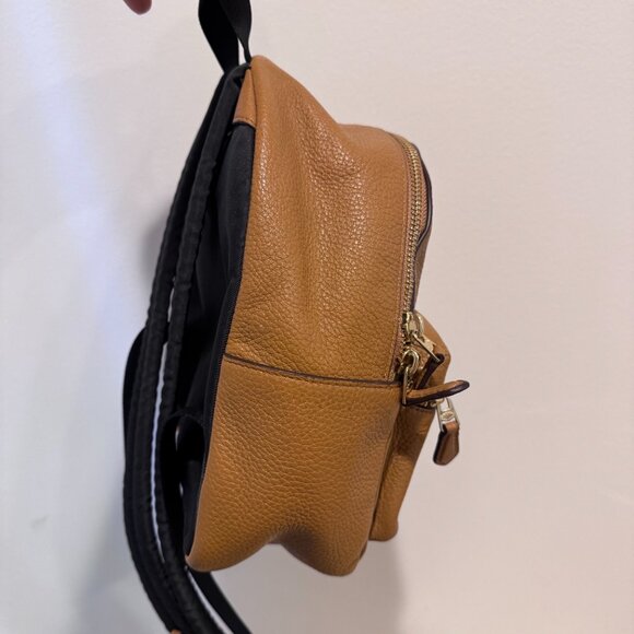 Coach Mini Backpack Camel Brown Leather – Beautiful & Unique! - Picture 4 of 10